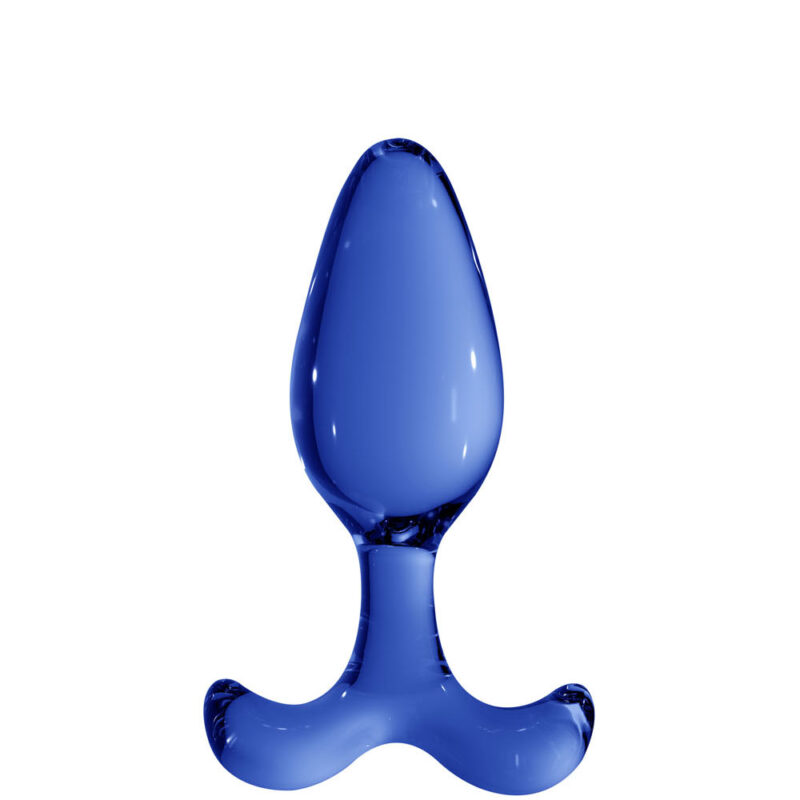 Chrystalino Expert Blue Glass Anal Plug