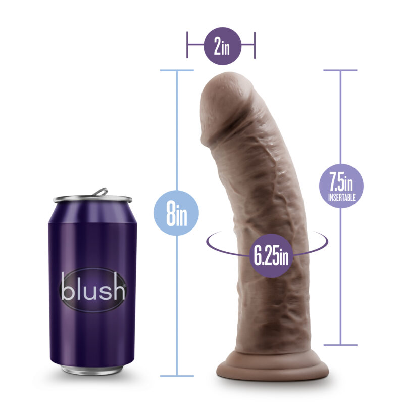 Chocolate Dildo With Suction Cup