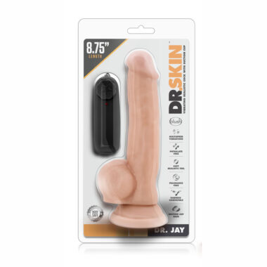 Blush Vibrating Cock With Suction Cup