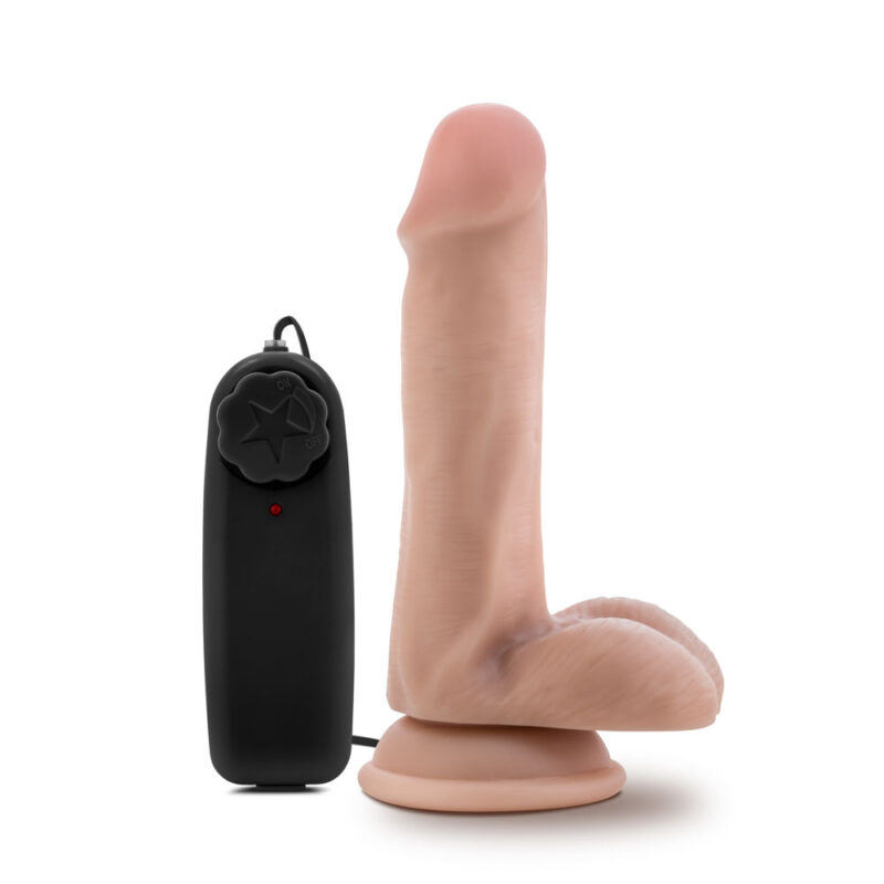 Dr Skin 6 Inch Vibrating Cock With Suction Cup