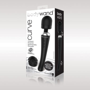 Bodywand Curve Black Rechargeable Massager