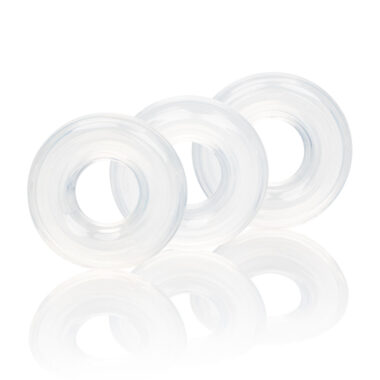 Set of 3 Silicone Stacker Cock Rings