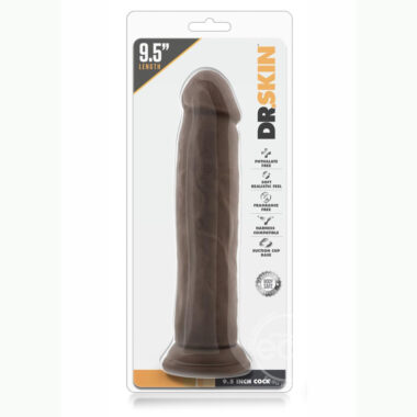 Dr Skin 9 inch Chocolate Cock