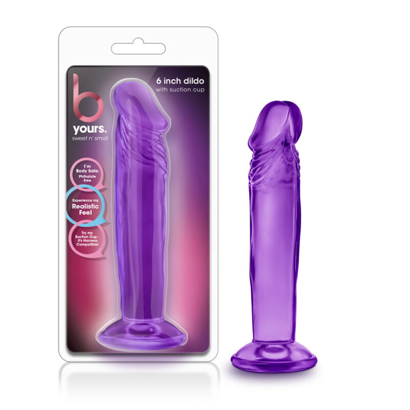 B Yours Sweet n Small 6 Inch Dildo With Suction Cup