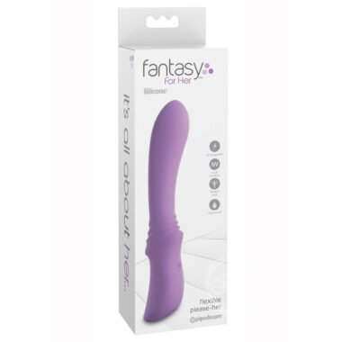 Fantasy For Her Flexible Please Her Silicone Rechargeable Vibrator