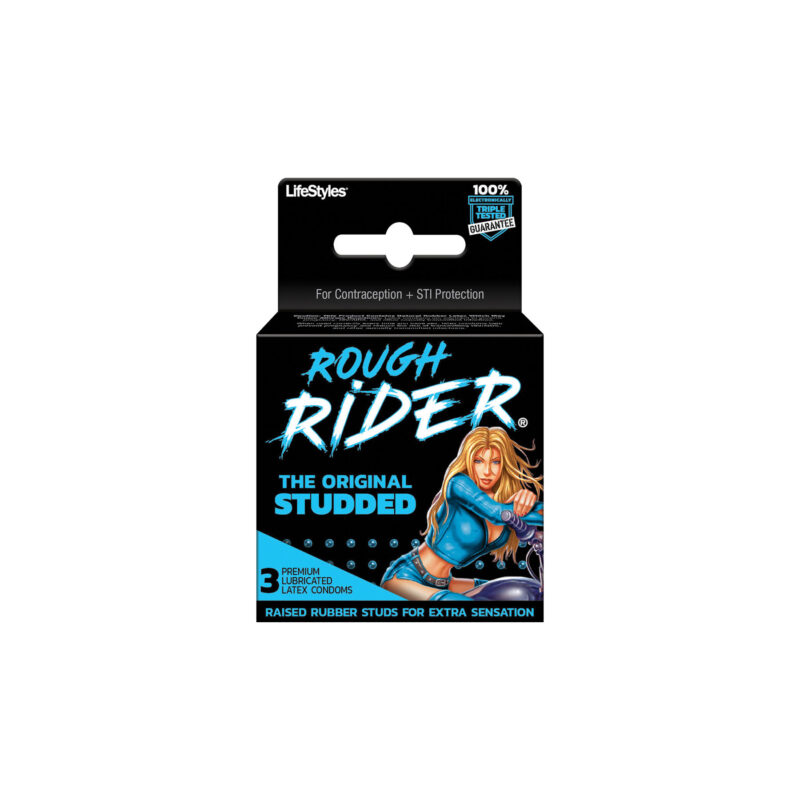 Rough Rider Studded Lubricated Condoms