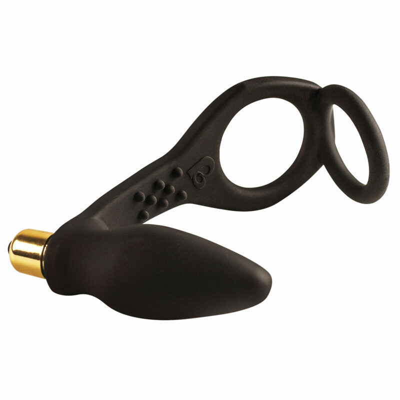 Rocks-Off Ro-Zen Cock Ring with Anal Plug