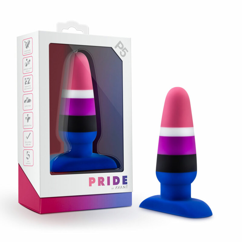 Avant Pride P5 Fluid Gender Butt Plug