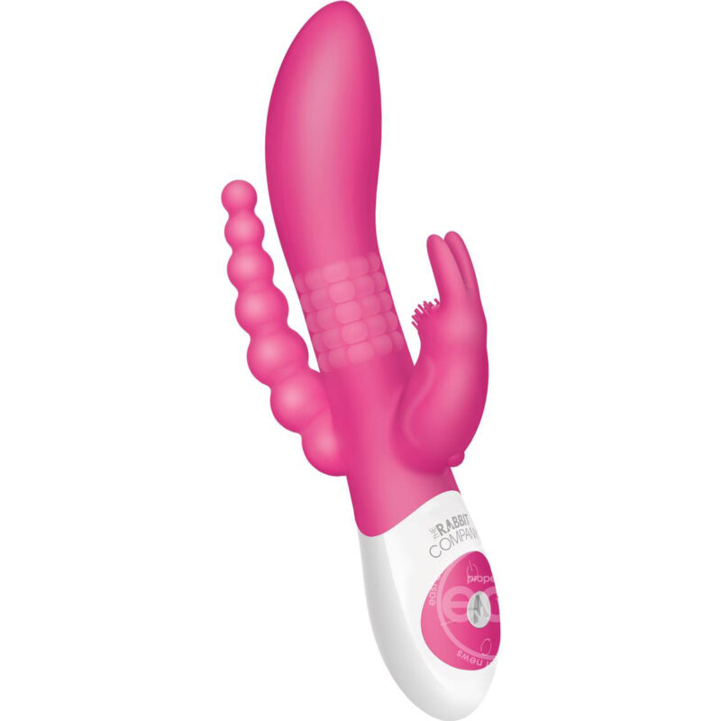 The Rabbit Company Pink Clitoral And Anal Stimulation Silicone Vibrator