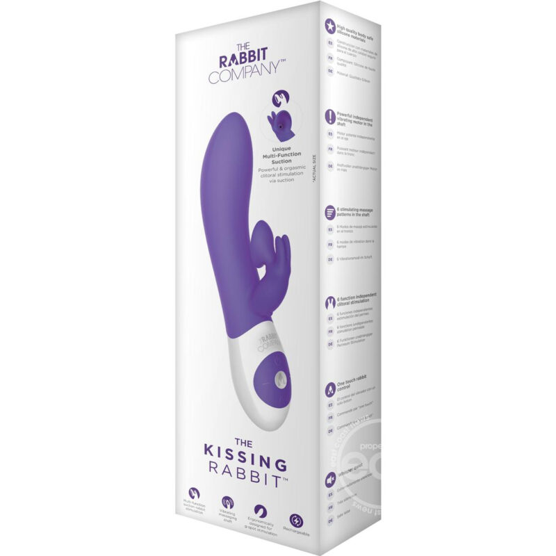 The Rabbit Company Purple Kissing Clitoral Suction Vibrator