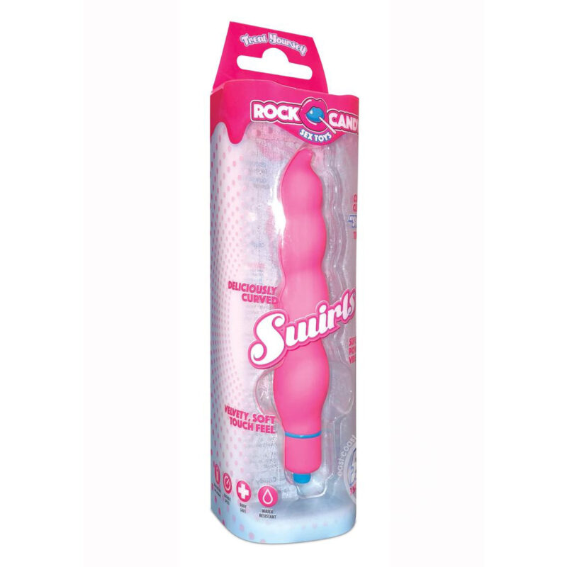 Rock Candy Pink Swirls Vibrator