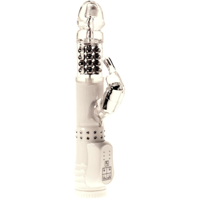 Minx White Diamond Rabbit Vibrator