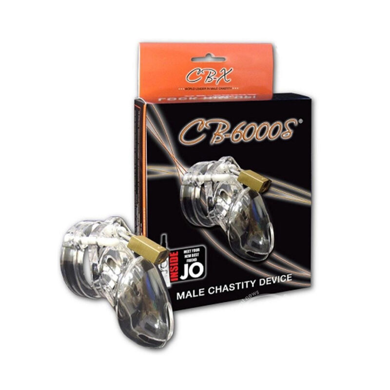 Clear Male Chastity Device With Lock