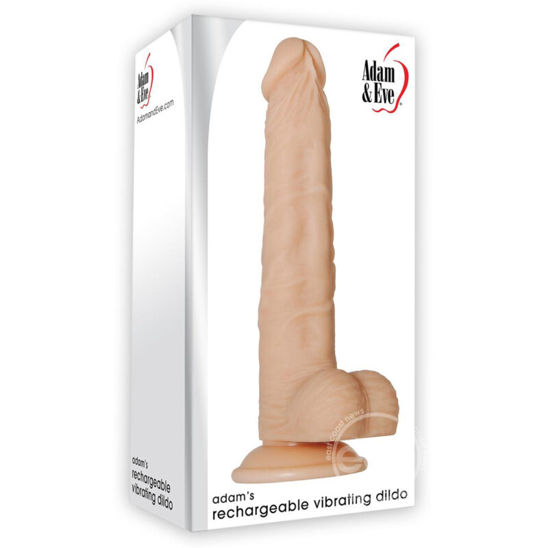 Adam and Eve Rechargeable Vibrating Dildo