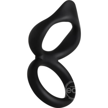 Adam and Eve Silicone Clit Tickler Dual Cock Ring