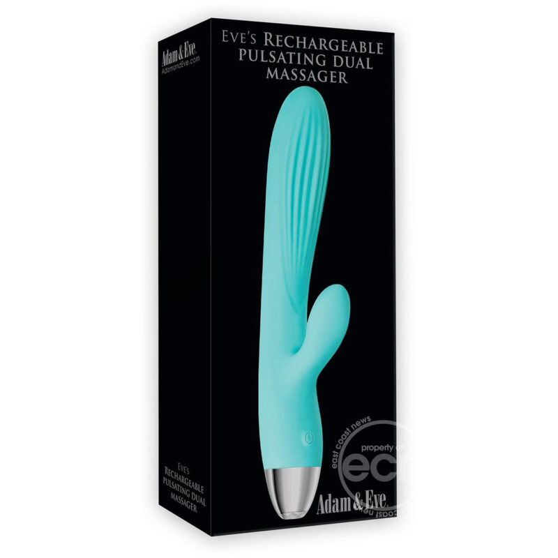 Adam and Eve Rechargeable Pulsating Dual Massager