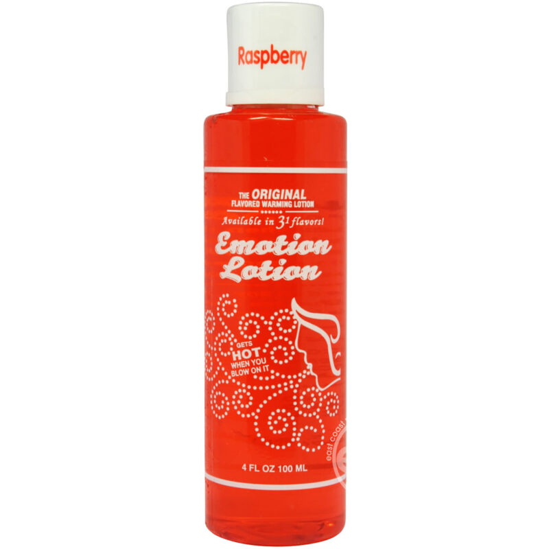 Emotion Lotion Raspberry Water Based Warming Lotion